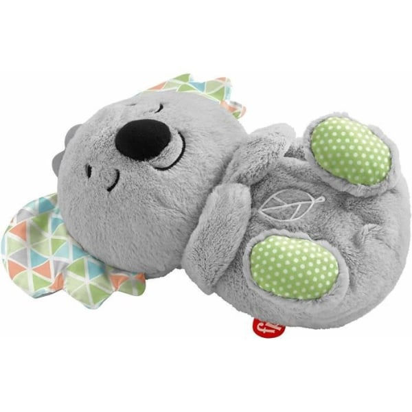 Fisher-Price My Koala Cuddles Good Night Lugnande babyplyschleksak med andningsrörelse, vitt brus, musik och ljus, 3 färger