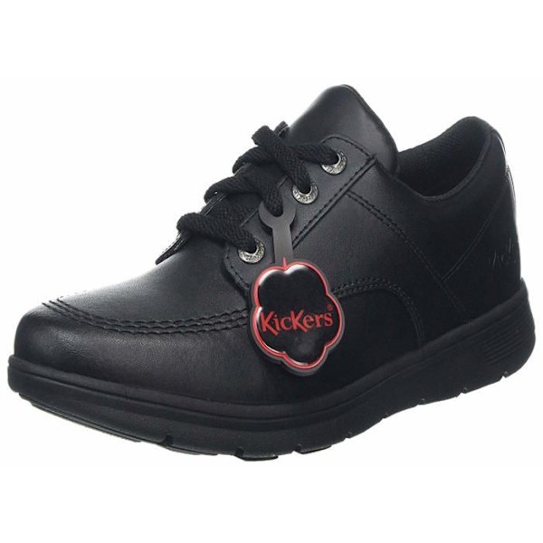 Bottine - Kickers stövlar - 115269BLK - Mixte Kelland-Lace Lo Mockasiner Svart 37