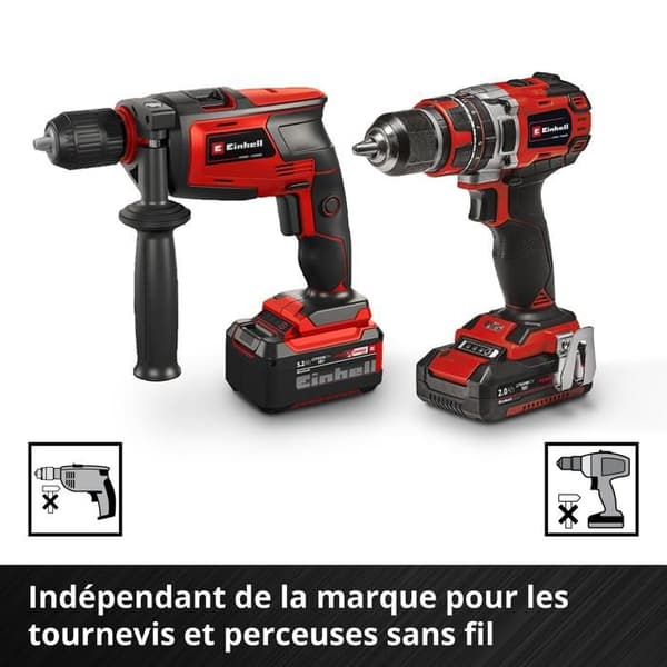 Einhell L-CASE Set med 37 skruvbits och hylsor