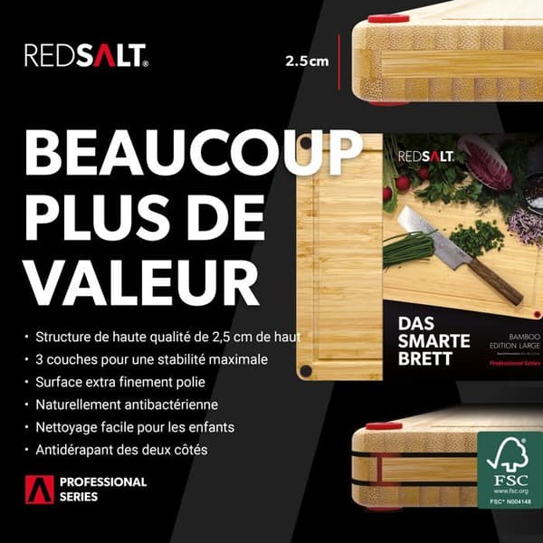 Redsalt skärbräda