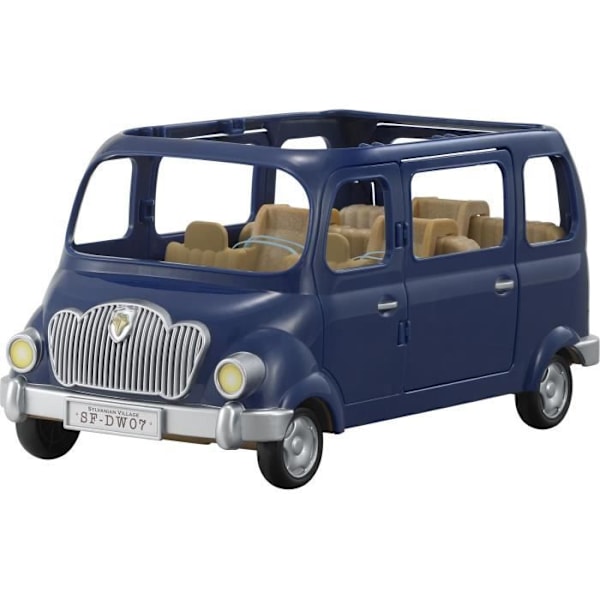 7-sits minivan - SYLVANIAN FAMILIES - Miniatyrfigurer Flerfärgad