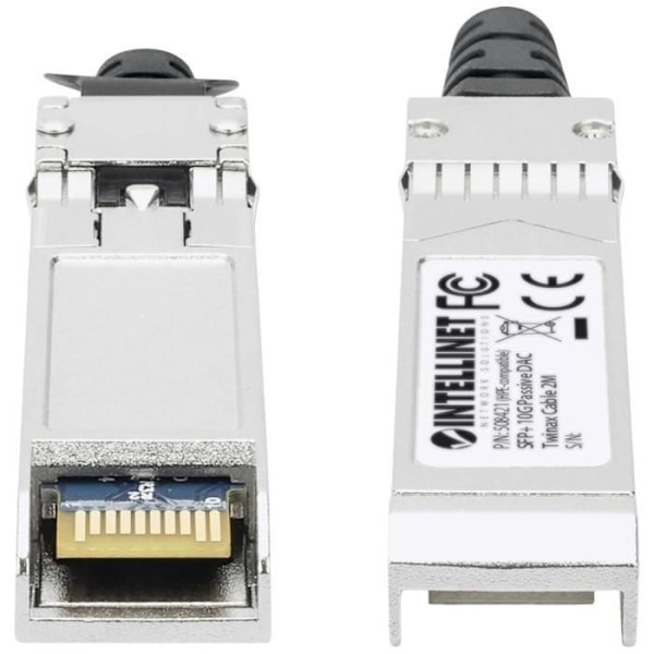 INTELLINET SFP+ 10G passiv Twinax Direct Attach nätverkskabel - 7 m - Energieffektiv och låg latens