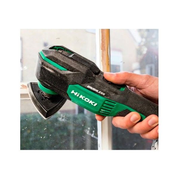Multi-tool 18V Li-ion borstlös 3,6° - HIKOKI CV18DAW2Z - utan batteri/eller laddare Hitcase II