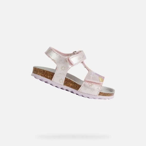 Sandaler - GEOX - B SANDAL CHALKI - Girl - Ljusrosa - A resår - Syntet Ljusrosa 22