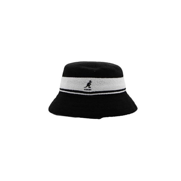 Kangol Cappello Stripe Bucket Black Svart jag