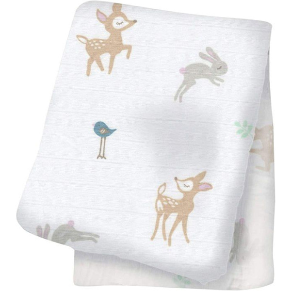 Lulujo - Muslin swaddle - Little fawn - ELEMENT FÖR BARN Beige