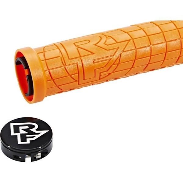 Race Face Grippler MTB Grips - orange - Polyuretan - Sport - Screw-on - Blandat