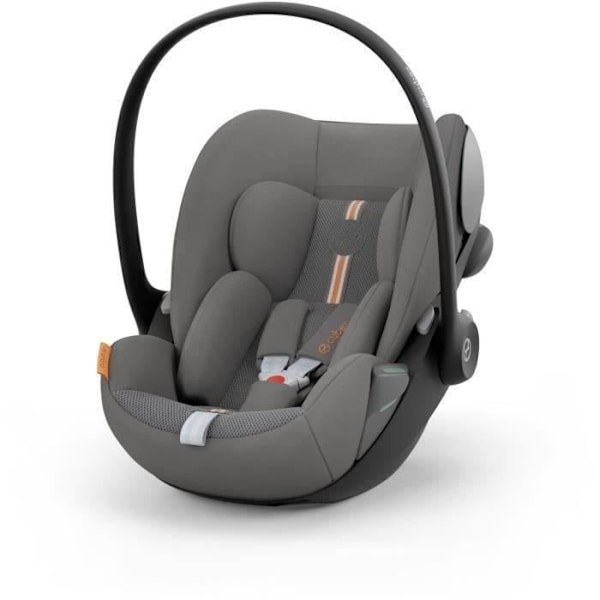 Cloud G CYBEX i-Size babybilbarnstol - Liggande - Andningsbart tyg - Flygplansgodkännande - Lava Grey Grå
