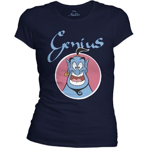 ALADDIN Dam Genie Smile Marinblå T-shirt - S