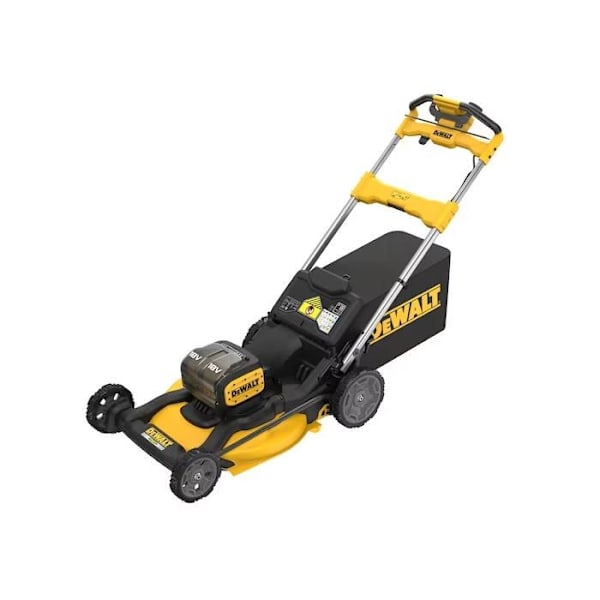 Batteridriven gräsklippare - DEWALT - DCMWSP156W2-QW - Självgående - 2 Batterier 8Ah - 53 cm