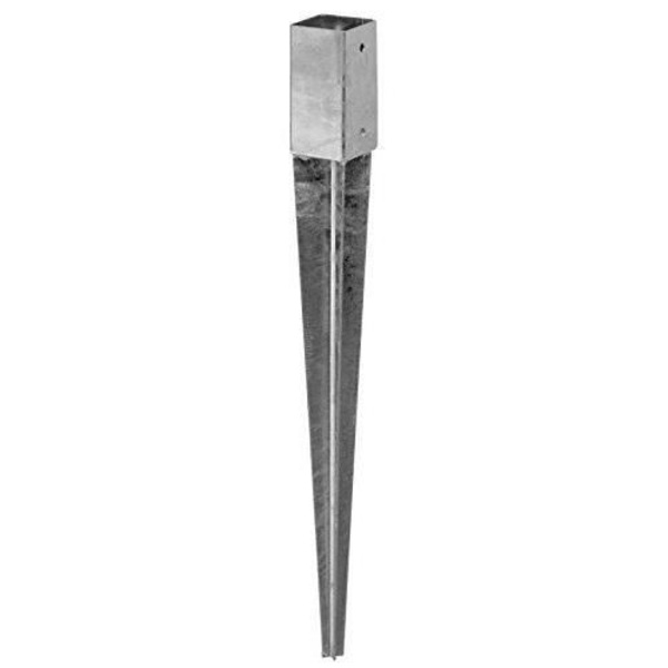Connex HV4263 varmförzinkad H-formad skruvfäste 71 x 71 x 150 x 750 mm