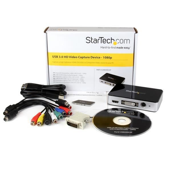 StarTech.com USB 3 HD-videoinspelningsenhet.