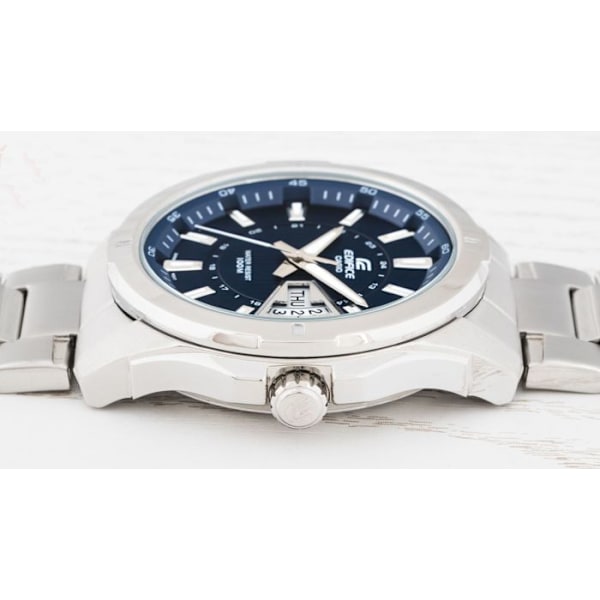 CASIO Analog klocka för män EF129D2AVEF Grå