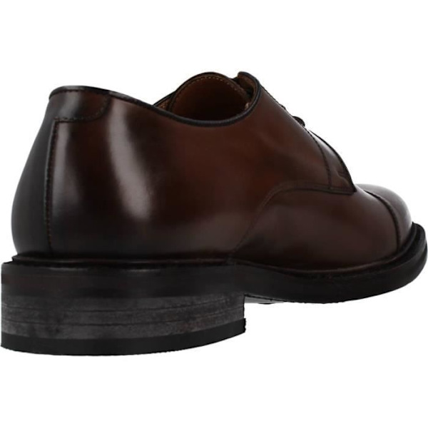 Lottusse herrbrogue 55581 brun - läder och gummisula kastanj 43