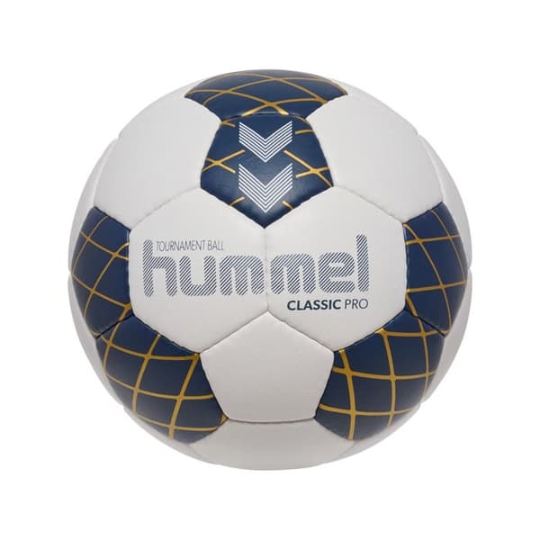 Ballong Hummel Classic Pro off white/marin/guld tre