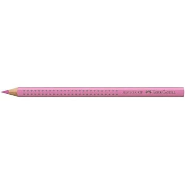 Färgpennor - FABER-CASTELL - Jumbo Grip 110919 - Rosa - Ergonomisk - Akvarellbar