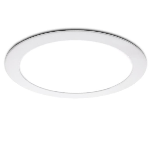 Greenice | Pack 2 LED Slimline Downlight Rund 225Mm 18W 1409Lm 30 000H | Neutral vit Neutral vit