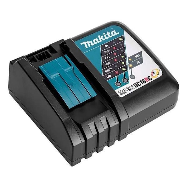 Borr-/skruvdragare 18V LXT (2x5,0 Ah) i MAKPAC - MAKITA DDF484RTJ