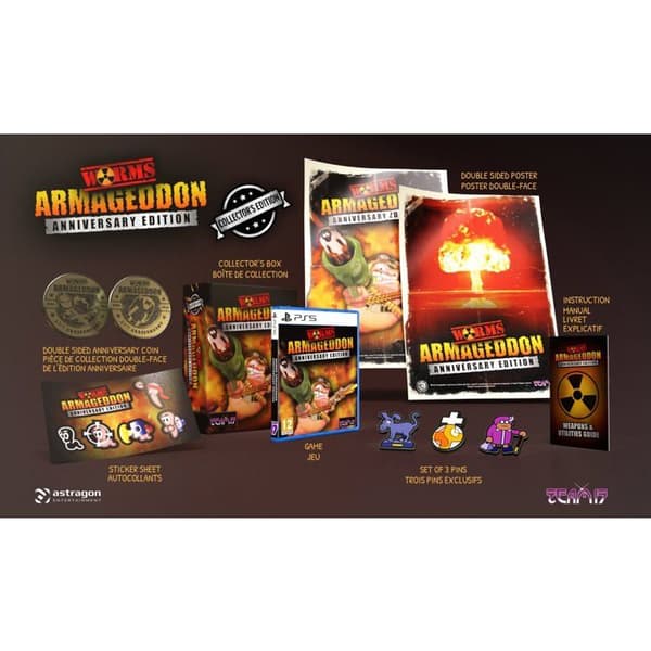 Worms Armageddon Anniversary Samlarutgåva PS5 Flerfärgad