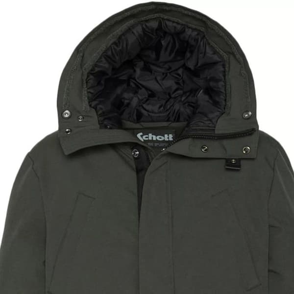 Lång huva parkas Schott NELSON20 KAKI S