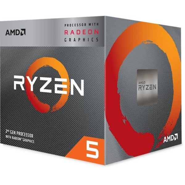 AMD Ryzen 5 3400G Wraith Spire-kylprocessor