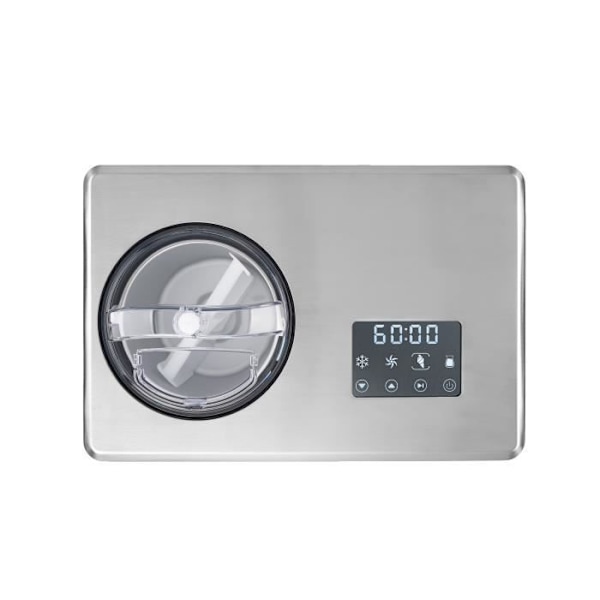 Maskin för is - Yoghurtmaskin - Sorbetmaskin - Kylfunktion - Integrerad kompressor - Gelateria Pro Touch 8502 Solis