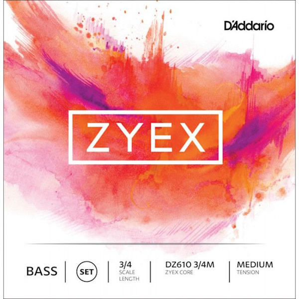 D'Addario DZ610-3/4M Double Bass String Set