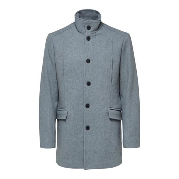 Manteau Selected Morrison - grå melange twill - M Gråmelerad kypert M