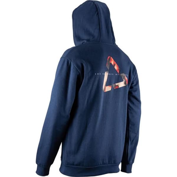 Leatt Core hoodie - denimblå blå denim S