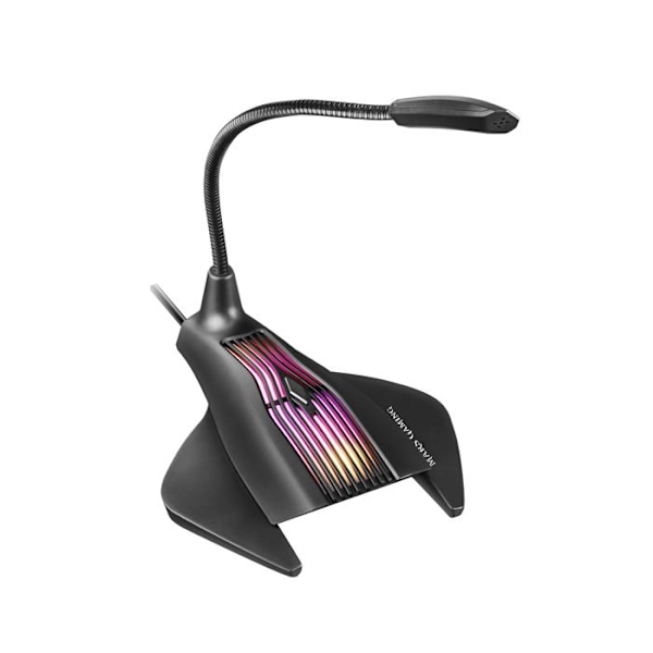 Mikrofon USB Gaming - Mars Gaming - MMIC - RGB - Flexibel - Ljudavstängning Svart