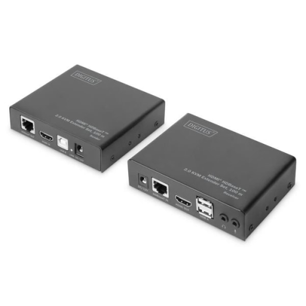 DIGITUS DS-55505 KVM FÖRLÄNGNINGSSÄNDARE OCH MOTTAGARE