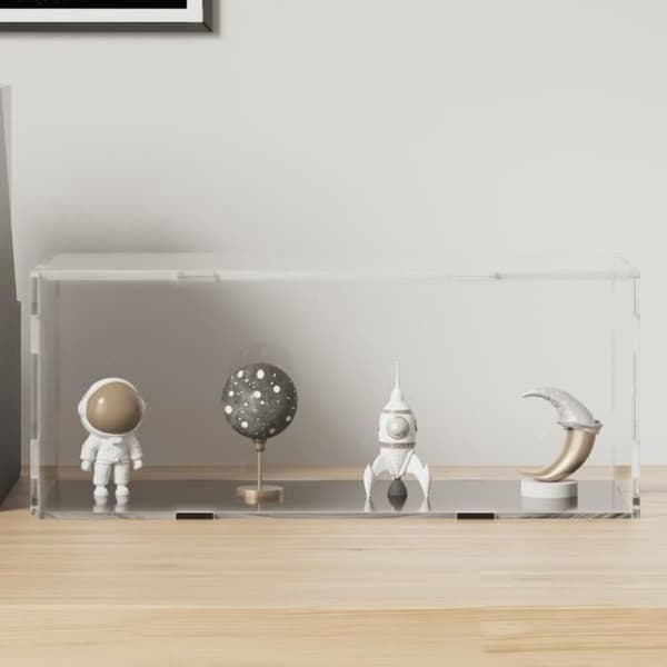 Transparent displaybox 34x16x14 cm akryl