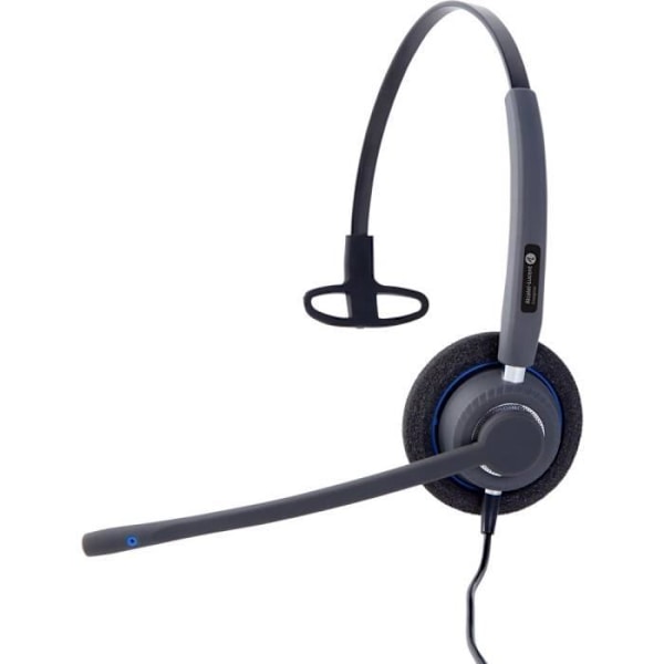 Mikroheadset - ALCATEL - AH 21 U - Trådad - Över örat - Svart