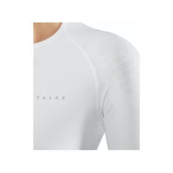 Falke Maximum Warm T-shirt - Dam - Vit - Löpning - XL - Tätt snitt - Hög kvalitet