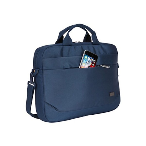 Bärväska för bärbar dator - CASE LOGIC - ADVA-114 - 13"/14" - Blå - Polyester