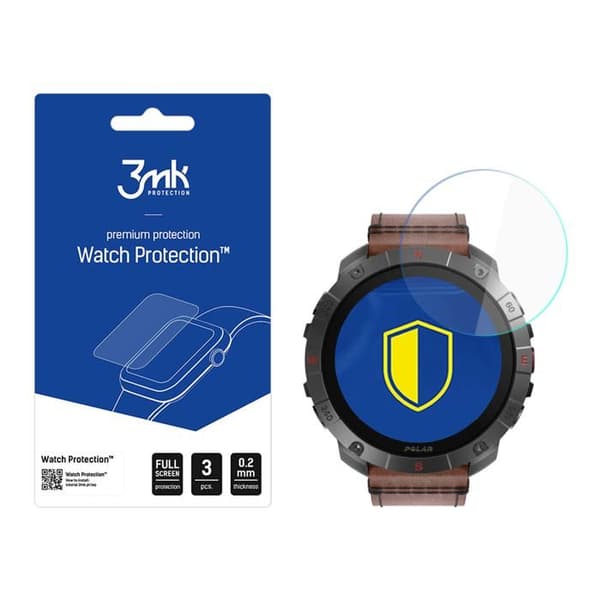 Polar Grit X2 Pro - Skydd för klocka 3MK i flexibelt glas