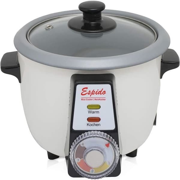 Riskokare - GENERISK - RCG-30T - 1,2 L - 500 Watt - Automatisk timer Vit