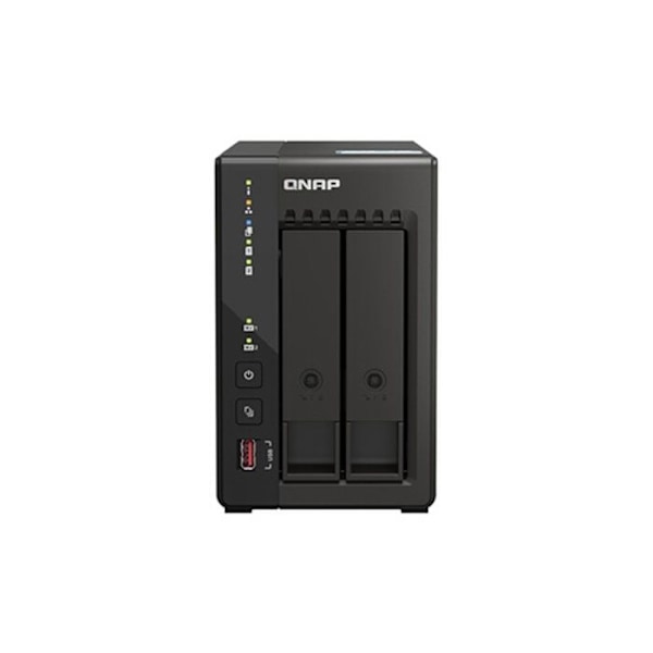 NAS-server - QNAP - TS-253E-8G - 2 fackor - 8 GB - Säker lagring