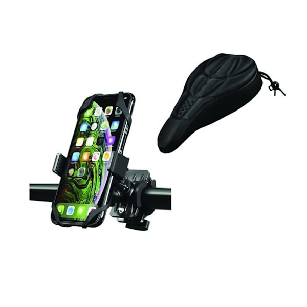 Tillbehör cykel - dekoration cykel Parence cykelset Vuxen Unisex, Svart, Large