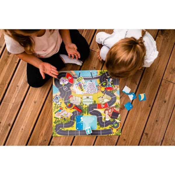 MILLE BORNES PAT PATROILLE - Brädspel - DUJARDIN - Paw Patrol räddar Grande Vallée i detta samarbetsspel Blå