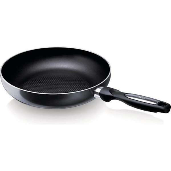 BEKA - 13077224 - PRO INDUC ATHRACITE 22 CM ALUMINIUM KAMIN - VÅFFELBELAGD INTERIÖR - ALLA VÄRMARE + INDUKTION