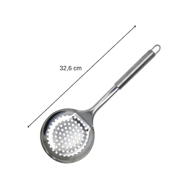 Ecumoire Fackelmann 32 cm Elemental Rostfritt stål