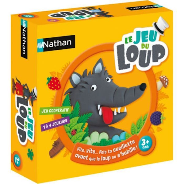 NATHAN - The Wolf Game - Brädspel Flerfärgad