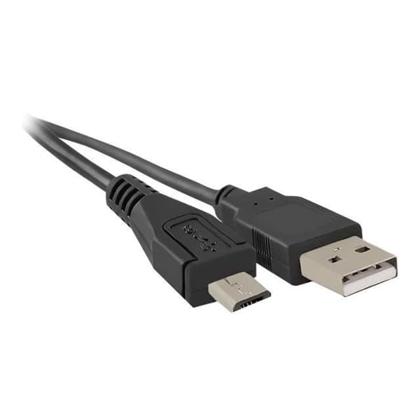 Qoltec USB-kabel USB (M) till Micro-USB Typ B (M) USB 2.0 25 cm