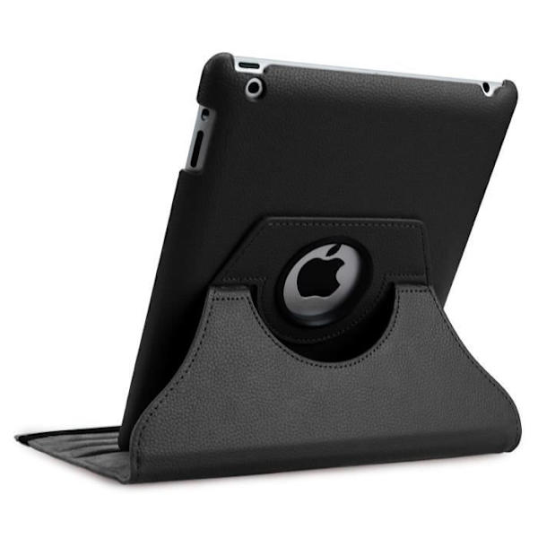 doupi Roterande iPad 2 3 4 Deluxe-fodral 360 graders smart skyddsfodral Fodral i konstläder Fodral och fodral Lila Lila