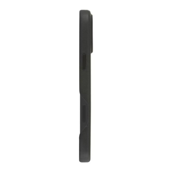 Skyddande Fodral - DBRAMANTE1928 - iPhone 16 Pro Max - Förstärkt - Svart Läder - MagSafe Svart