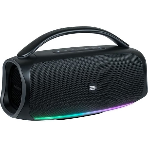 Trådlös ljus högtalare - BIGBEN - Mainstream 4 - Bluetooth 5.3 - USB - Micro SD - AUX-IN - 100W Svart