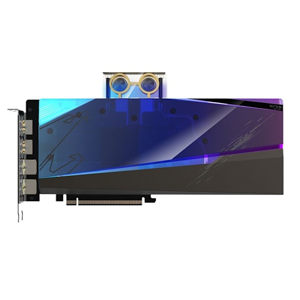 Karta Gigabyte Aorus Radeon RX 6900 XT Xtreme Waterforce 16GB GDDR6 (GV-R69XTAORUSX WB-16GD) Svart