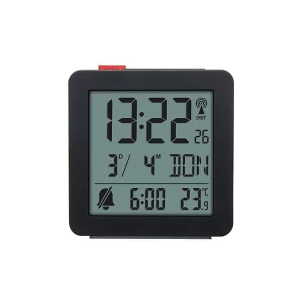 Reseradio - TFA Dostmann - Digital - Snooze-funktion - Inbyggd termometer