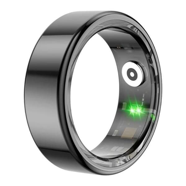 Bluetooth-klocka - smart klocka - intelligent klocka Colmi Smart Ring R02 18,9 MM 9 (Svart)